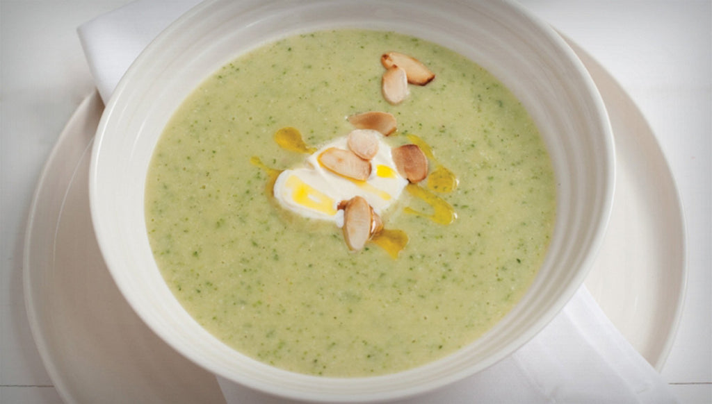 Courgette and Almond Soup Savant Health — Savant Distribution Ltd