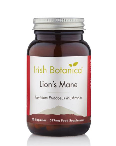 Irish Botanica Lions Mane Mushroom Capsules