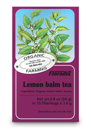 Salus House Organic Lemonbalm Herbal Tea Bags (15 Bags)