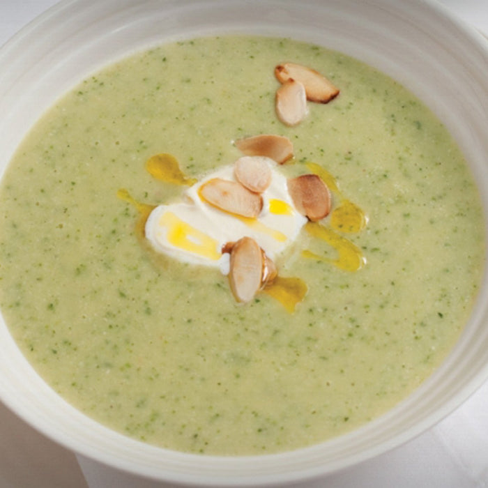 Courgette and Almond Soup