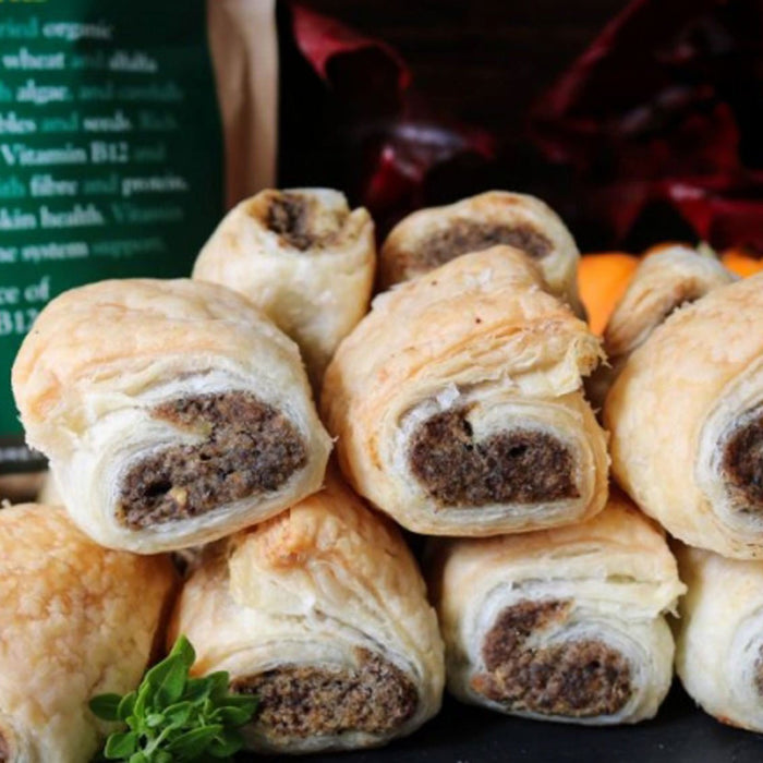 Vegan Mushroom Sausage Rolls