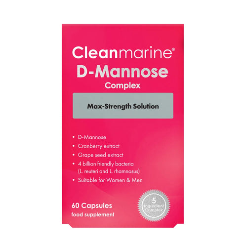 Cleanmarine D-Mannose Complex - 60 Caps (6+1, Mix & Match, Add 6 to your basket)