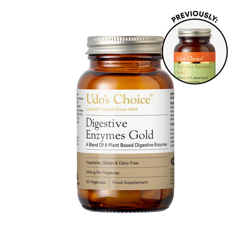 Udo's Choice Dummy Pots Digestive Enzyme Gold