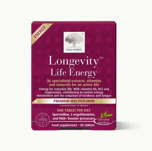 New Nordic Longevity™ Life Energy-30 Tablets