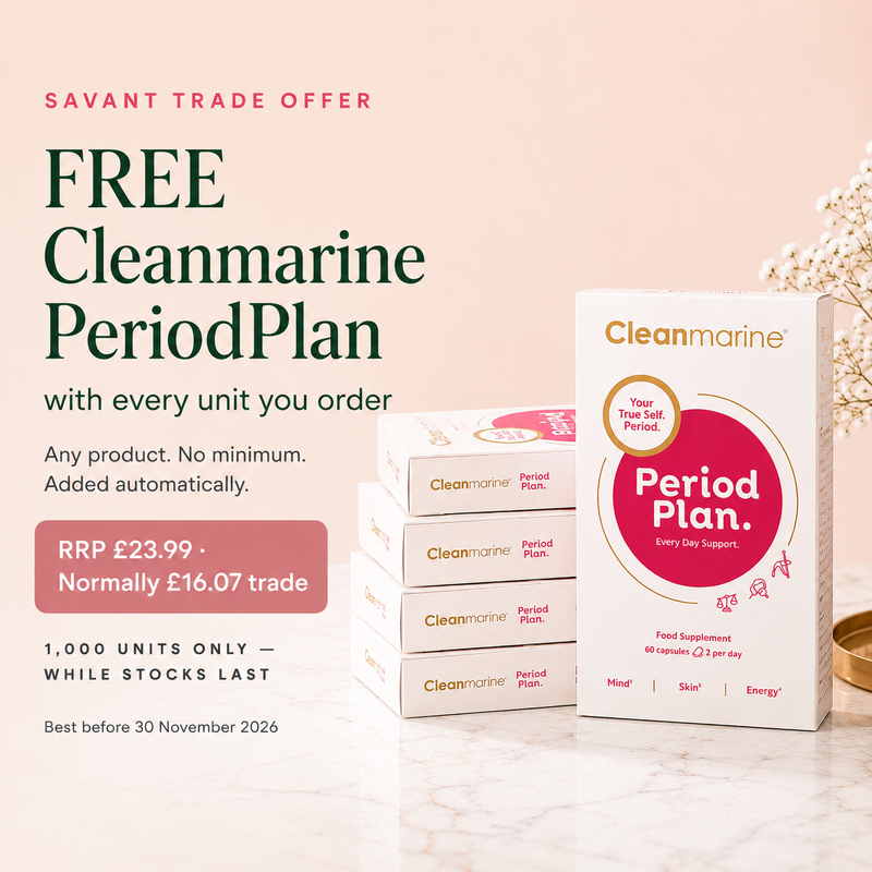 Free cleanmarine period plan woth every order