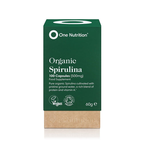One Nutrition Organic Spirulina Capsules