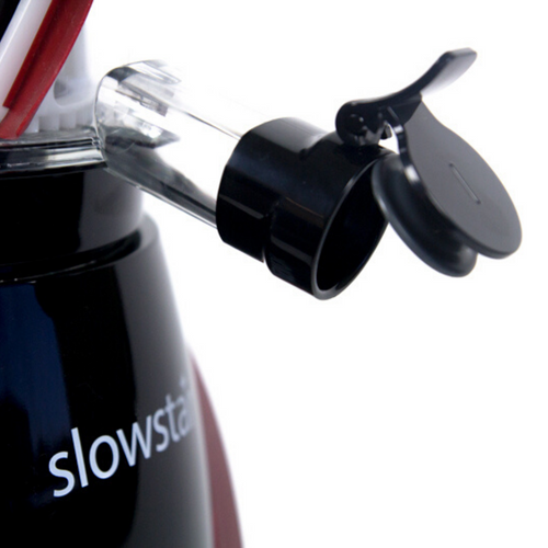 Slowstar Vertical Slow Juicer & Mincer - Red & Black