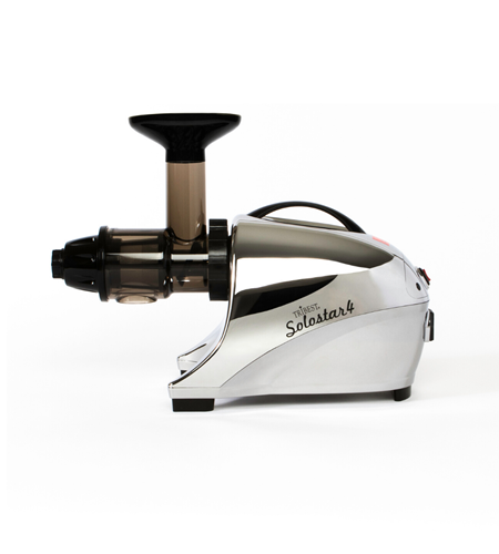 Tribest Solostar 4 Horizontal Slow Masticating Juicer Chrome