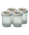 Personal Blender Glass Mason Jar - 250ml with Lid